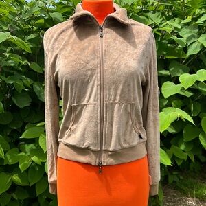 BCBG Velour Jacket